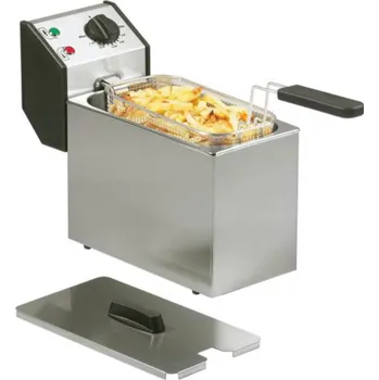 fritéza ROLLER GRILL International FRITÉZY STOLNÍ ELEKTRICKÉ FD Varianta: FRITÉZA STOLNÍ ELEKTRICKÁ FD 50 - objem 5 l