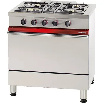 Sporák Société Industrielle de Lacanche SPORÁK PLYNOVÝ CG 841 P - 4 HOŘÁKY, PLYNOVÁ TROUBA