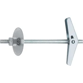 Hmoždinka INDEXFIX PA-ES sklopná kotva se závitovým svorníkem a maticí Varianta: PA-ES sklopná kotva s tyčí a maticí M4