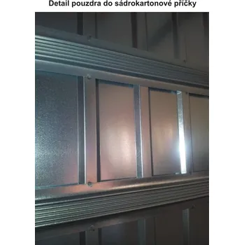 Stavební pouzdro Pouzdro pro posuvné dveře ALVELIS/SCRIGNO Klasik SDK 900 sádrokartonová příčka