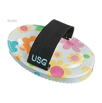 Čištění pro koně Hřbílko plastové pevné barevné USG Barva: Bílá