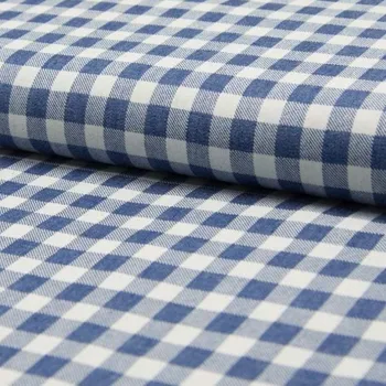 Košilovina bílo-modré káro, š.145