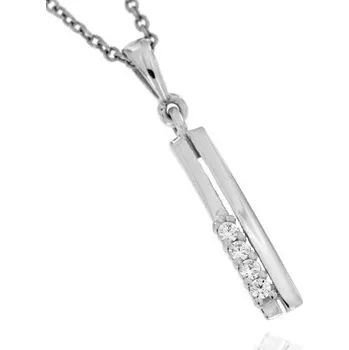 Přívěsek Zlatnictví U Kostela Stříbrný přívěsek se zirkony PMDC320 446270226