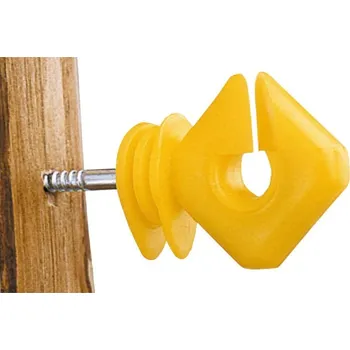 Ohradník Chapron kruhový izolátor VN hranatý pro elektrický ohradník 25 ks