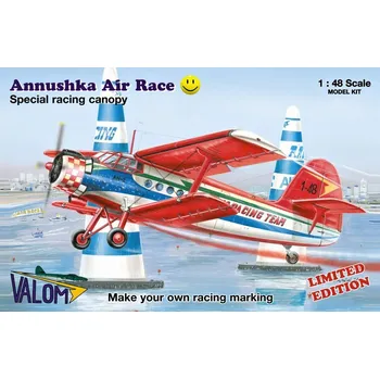Plastikový model Valom 1/48 Annushka Air Race (Special Limited Edition)