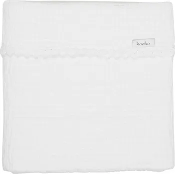 Dětská deka Koeka Deka Elba Lace 75x100 - white
