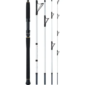 Rybářský prut WFT prut Salzmeister Pollack Jigger Traveller 2.65m 20-90g, 5díl (Mořský cestovní přívlačový prut pro rychlé vedené nástrahy.)