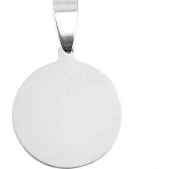 Přívěsek Ocelový přívěsek kulatý 20 mm