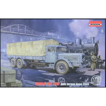 Plastikový model Roden 1/72 VOMAG 8 LR LKW German Heavy Truck