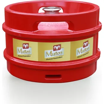 Pivo Muflon 13° RED ALE 15l