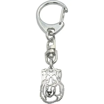 Stříbrné Tlapky 587 Kolie krátkosrstá – klíčenka