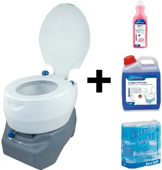 Chemické WC Campingaz Portable Toilet Combo 20 l bílé/šedé