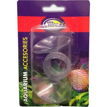 Přísavka akvarijní kruhová průhledná 21 mm (2 ks)