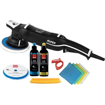 RUPES BigFoot LHR 21 MarkIII - nejmodernější strojní orbitální leštička s výkmitem 21 mm základní sada s příslušenstvím