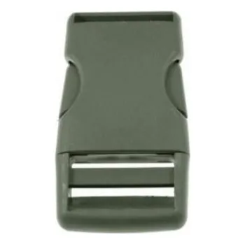 Plastový trojzubec rovný 30mm khaki