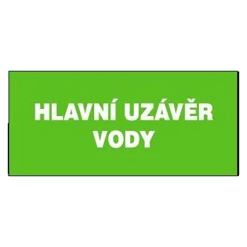 Hlavní uzávěr vody