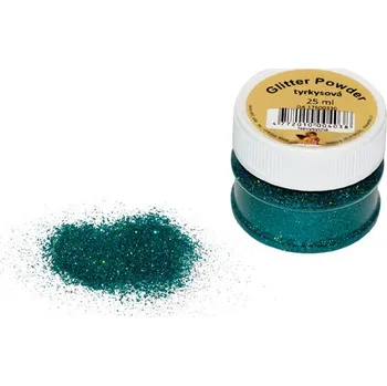 Třpytka na tělo a vlasy Glitry tyrkysové 25ml