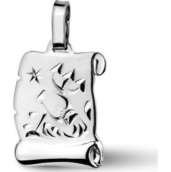 Přívěsek Stříbrný přívěsek pergamen znamení VODNÁŘ