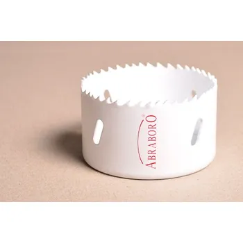 Vrták ABRABORO Bimetalová pilová vrtací korunka HSS 76 mm