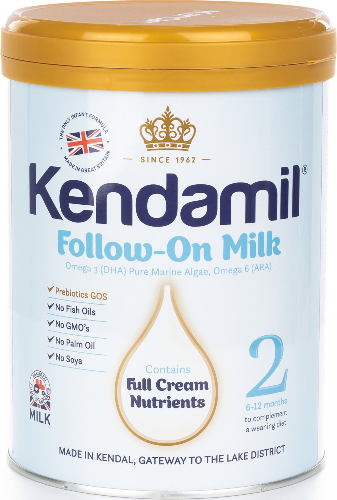 Kendamil pokračovací mléko 2 (900g DHA+)