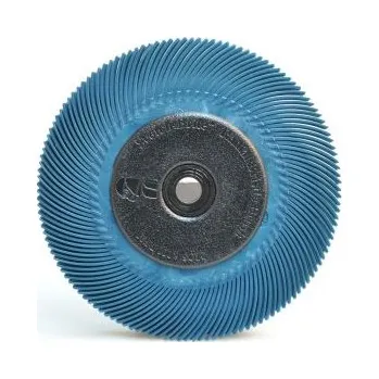 Brusný kotouč 3M Radiální kartáč Bristle C 150x12,7x25,4mm P400 modrý