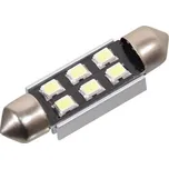 Žárovka 6 SMD LED 12V SV8.5 38mm CAN-BUS