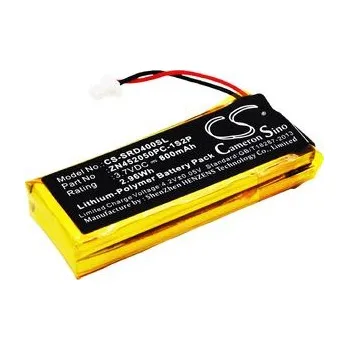 Baterie pro Cardo G4, 800 mAh, Cameron Sino CS-SRD400SL