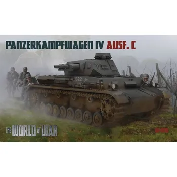 Plastikový model IBG 1/72 Panzerkampfwagen IV Ausf.C (World At War)