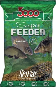 Návnadová surovina Sensas 3000 Super Feeder Big Fish 1 kg