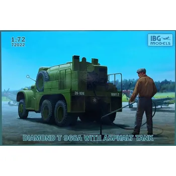 Plastikový model IBG 1/72 Diamond T 968A with Asphalt Tank