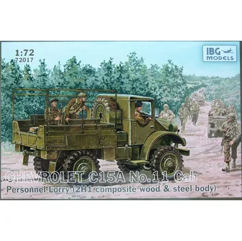 Plastikový model IBG 1/72 Chevrolet C15A No.11 Cab Personnel Lorry