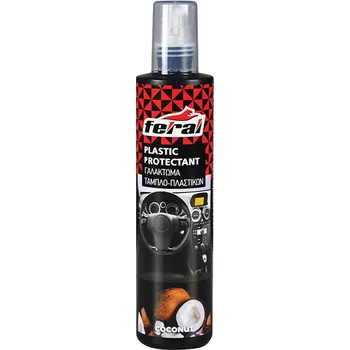 Čistič plastových dílů Feral Plastic Protectant – péče o plasty s vůní kokosu 300 ml