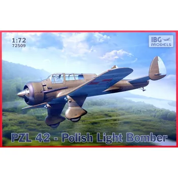 Plastikový model IBG 1/72 PZL.42 - Polish Light Bomber