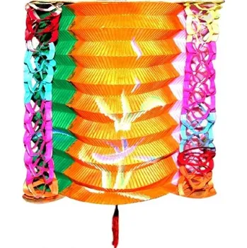 Karnevalový doplněk Lampion válec 22 cm