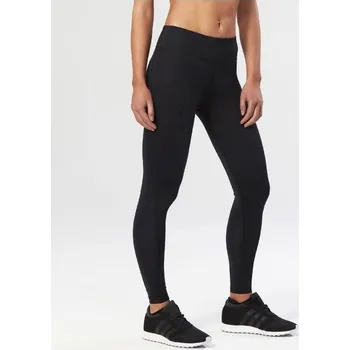 Dámské legíny 2XU Mid-Rise kompresní legíny dámské, Black reflex S