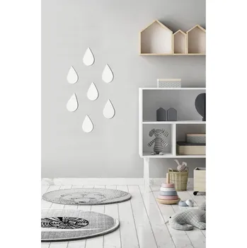 Dětská zábrana Dekorace kapka - sada 7 kusů 00 Bílá