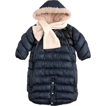 Dámský overall 7AM Enfant Doudoune overal se šálou Midnight Blue