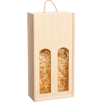 Dárková krabička Kazeta na 2 vína 33 x 16,5 x 8 cm, 36 x 16,5 x 8 cm, 33 x 20 x 10 cm