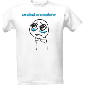 Pánská móda Tričko s potiskem Kozičky pánské