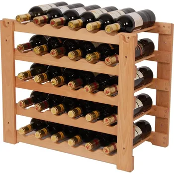 Stojan na víno Stojan na víno 657 díl A - Díl stohovatelného stojanu