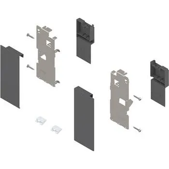 Nábytek BLUM LEGRABOX ZI7.0KS0 sada předních dílů pro vnitřní zásuvku K, šedá orion