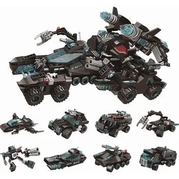 ostatní stavebnice Qman Shadow Pulse Combat Vehicle 1413 1 část