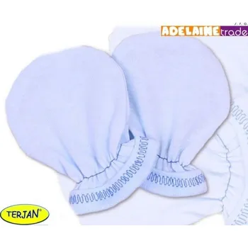 Rukavice Rukavičky bavlna Terjan - modré, vel. 1