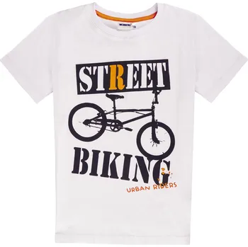 Chlapecké triko - Winkiki WJB 01727, bílá Barva: Bílá, Velikost: 152