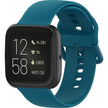 Příslušenství k chytrým hodinkám eses Silikonový řemínek pro Fitbit Versa - Velikost S, tyrkysový