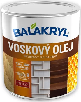 Olej na dřevo Balakryl Voskový olej 0,75 l  buk