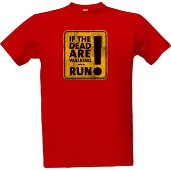 Pánská móda Tričko s potiskem Dead Walking pánské