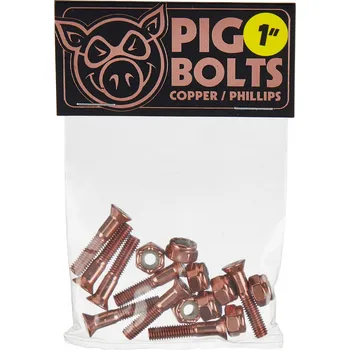pig wheels šroubky pig bolts phillips copper