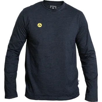 pracovní tričko Cerva Tričko s dlouhým rukávem NOYO ESD námořnická modrá XL