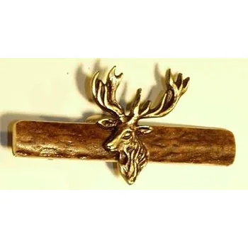 Spona na kravatu Kravatová spona - hlava jelena